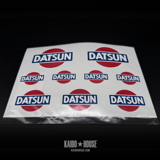 Genuine JDM Nissan Heritage Datsun Sticker Sheet