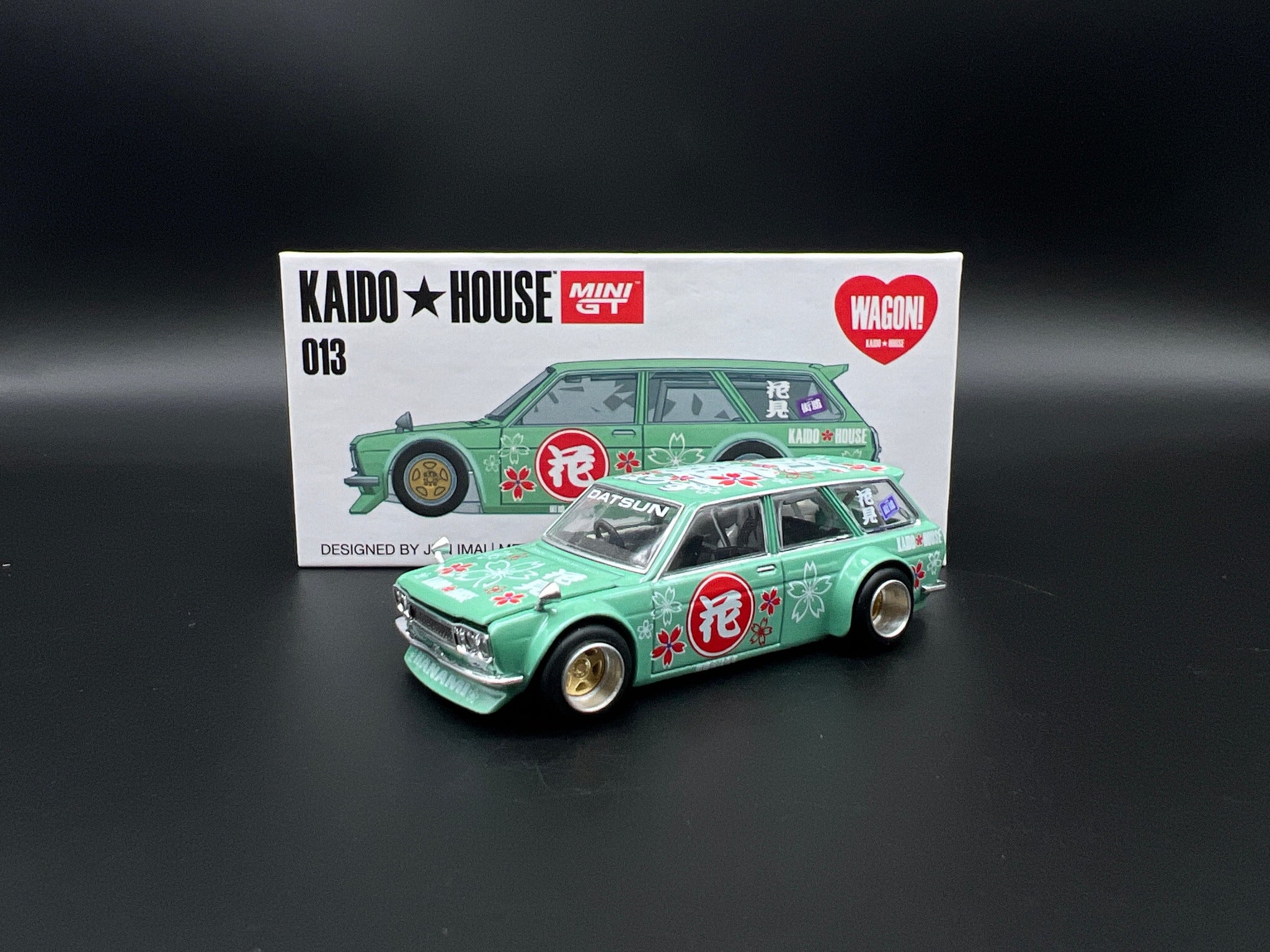 Kaido GT Datsun 510 Wagon Hanami, green