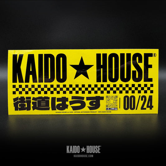 Kaido House Taxicab Sticker