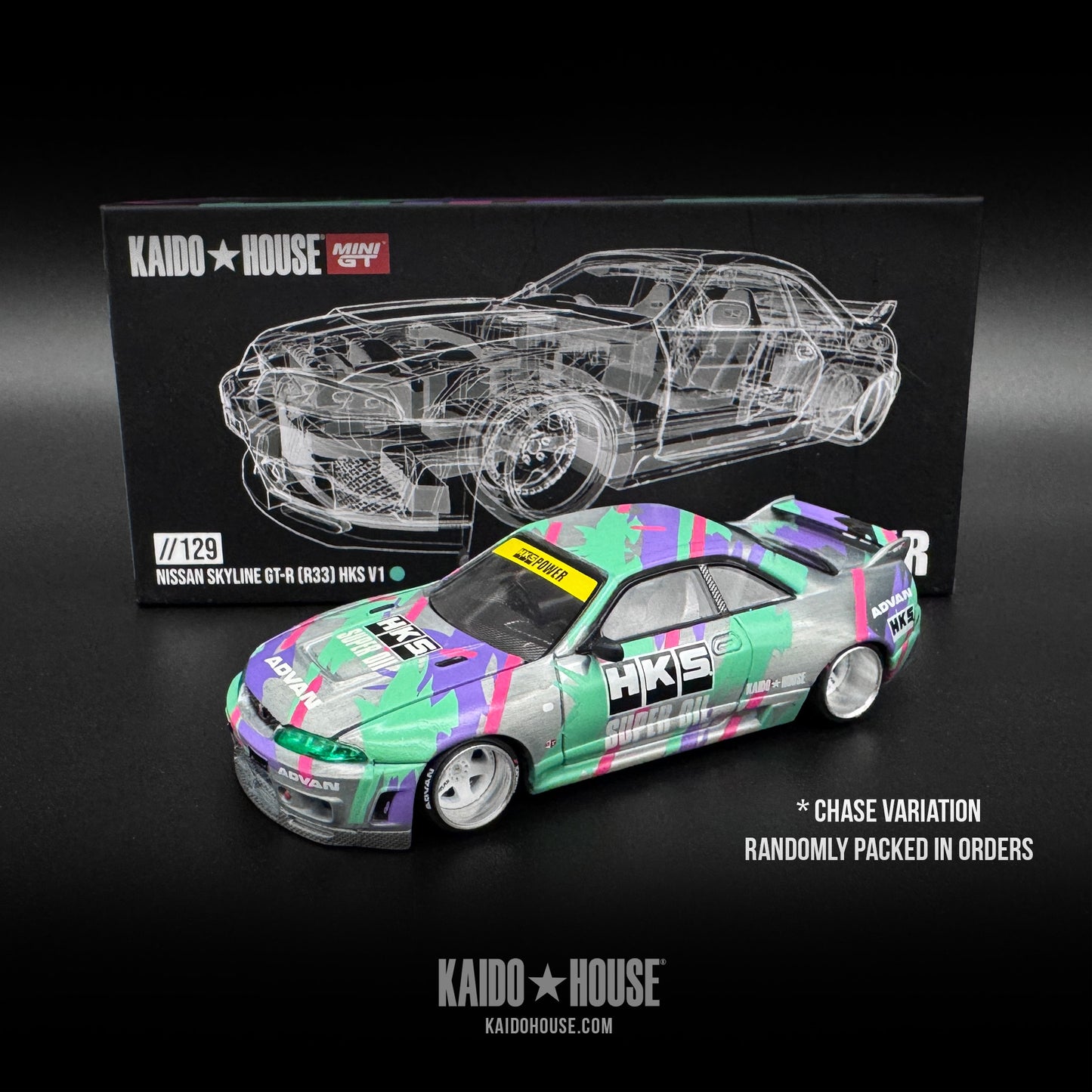 Kaido GT Nissan Skyline GT-R (R33) HKS V1