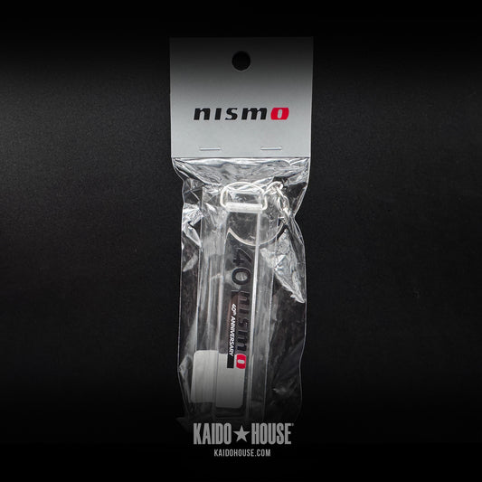 Genuine JDM Nismo 40th Clear Stick Key Ring