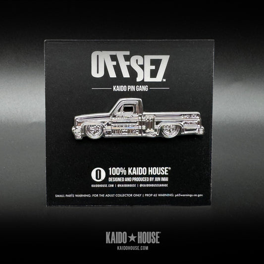 OFFSE7® Limited Edition Chrome "Square" Pin
