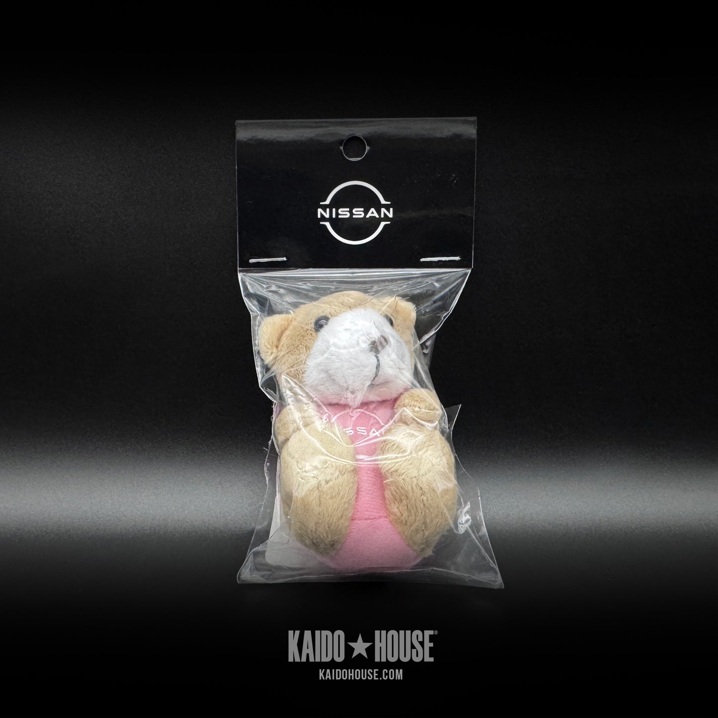 Genuine JDM Nissan Bear Mascot Fragrance Cover Pink