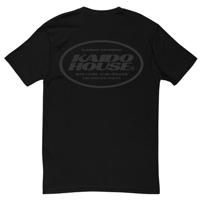 Kaido House Oval Logo Reflective T-shirt
